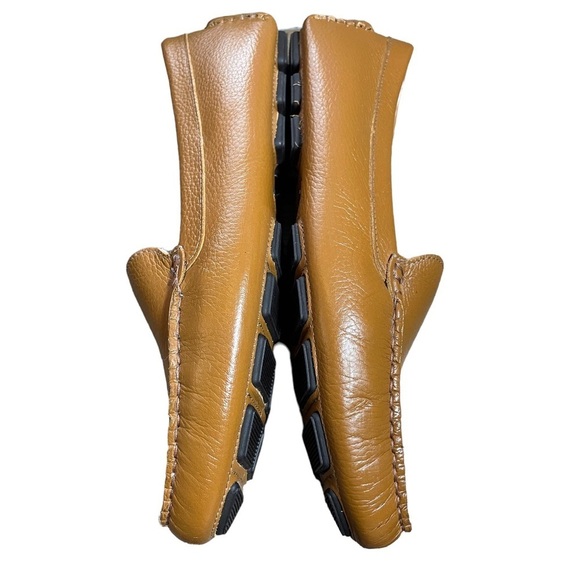 Rockport Bayview Leather Faux Fur Slip-On Shoes - Brown - Loafers Size US 11 - Picture 6 of 9